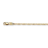 Figaroarmband 18 Karat Gold -750 in Gelbgold 19 cm x 1.8 mm - 1171.03973/1900